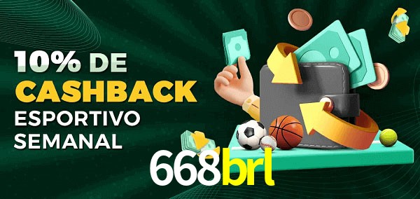 10% de bônus de cashback na 668brl