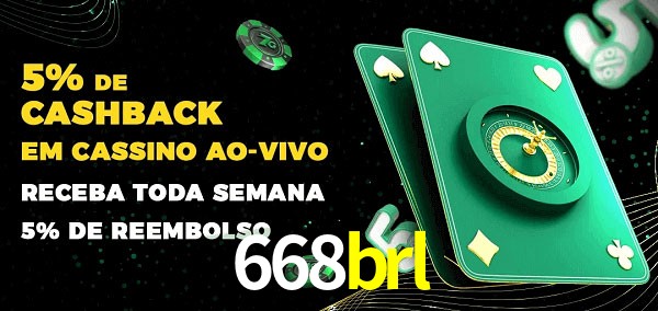Promoções do cassino ao Vivo 668brl